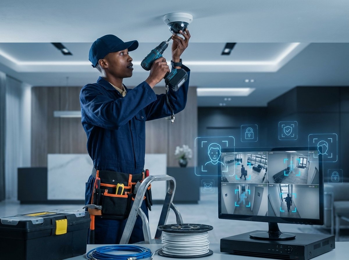 CCTV setup